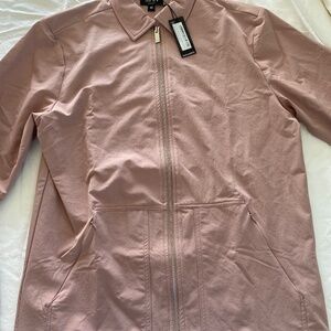 Men’s long sleeve full zip ‘schacket’ (shirt jacket)